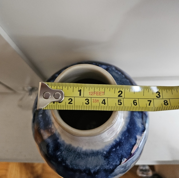 Tie Dye Bohemian Flower Vase - Picture 11 of 11